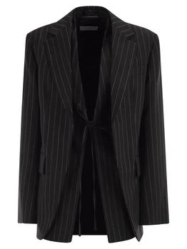 Max Mara | Sportmax Spxdivina Pinstriped Tailored Blazer