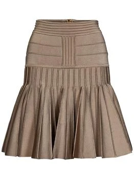 Balmain | Balmain Pleated Knitted Skirt