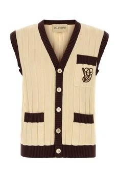 Valentino | Valentino V-Neck Sleeveless Knitted Vest