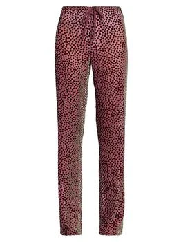 Dries Van Noten | Polka Dot Silk-Blend Pants