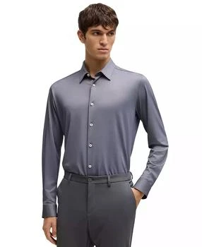 Men
s Slim-Fit Performance-Stretch Shirt