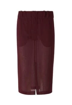 Yves Saint Laurent | Saint Laurent Front Slit Pencil Skirt