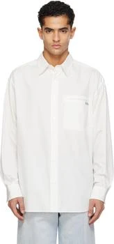 MM6 | White Cotton Shirt