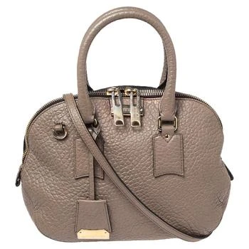 Burberry | Burberry Grey Grain Leather Orchard Satchel