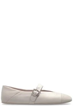 Salvatore Ferragamo | Ferragamo Gancini Ornament Ballet Flats