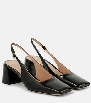 Gianvito Rossi | Freeda leather slingback pumps