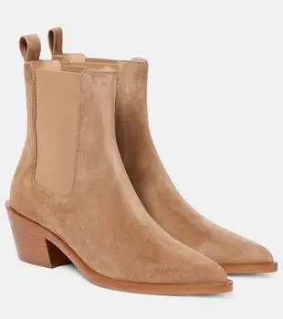 Gianvito Rossi | Wylie 45 suede ankle boots