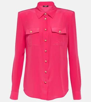 Balmain | Silk crêpe de chine shirt