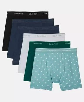 Men
s 5+1 Bonus Pack Classic Cotton Boxer Briefs