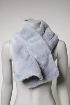 Dolce & Gabbana | Powder Mink Fur Neck Warmer Women's Scarf