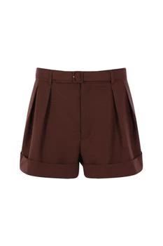 Yves Saint Laurent | Saint Laurent Belted Tailored Shorts