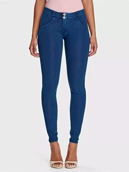 Women's Mid-Rise Sculpting Denim Skinny Jeans