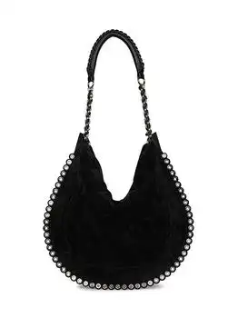 Isabel Marant | Oskan Eyelet-Trim Suede Hobo Bag