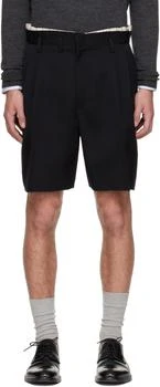 MAISON MARGIELA | Black Tailored Shorts
