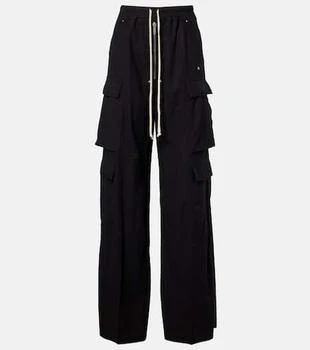 Rick Owens | Jumbo Belas high-rise cotton cargo pants