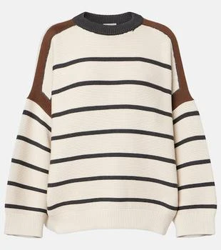 Brunello Cucinelli | Striped cotton sweater
