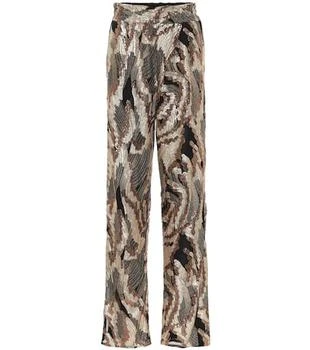 Dries Van Noten | Sequined high-rise straight pants