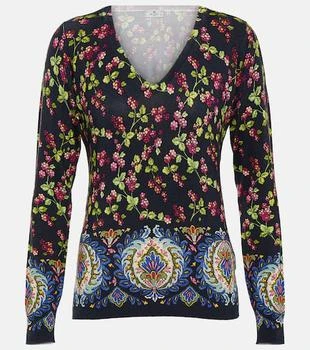 ETRO | Printed silk-blend sweaters