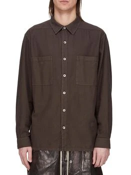 Rick Owens | Camicia Cotton Relaxed-Fit Shirt