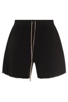 Rick Owens | Rick Owens DRKSHDW Frayed-Hem Drawstring Shorts
