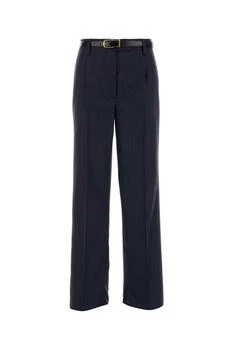 Prada | Prada Pleated Belted Trousers