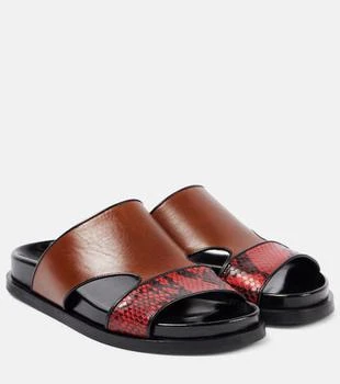 Dries Van Noten | Leather slides