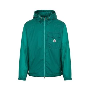 Moncler | Moncler Logo Patch Zip-Up Jacket