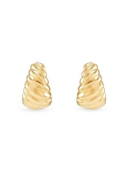 Saks Fifth Avenue | 14K Yellow Gold Huggie Earrings