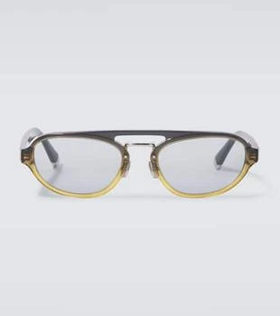 Brunello Cucinelli | Intarsia Rays aviator sunglasses