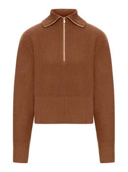 Max Mara | Max Mara Nadar Quarter-Zip Knitted Jumper
