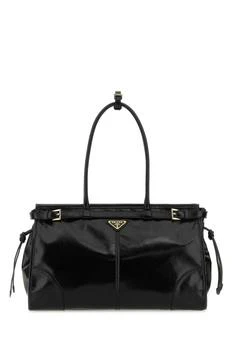 Prada | Prada Triangle-Logo Drawstring Shoulder Bag