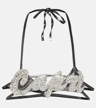 Dolce 
Gabbana | Capri crystal-embellished bra top