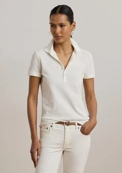 Ralph Lauren Floral Logo Cotton Piqué Polo Shirt