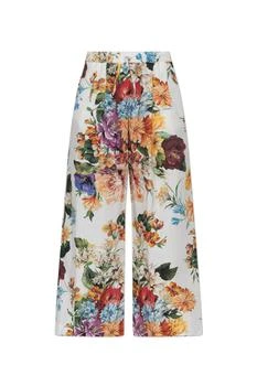 Dolce & Gabbana | Dolce & Gabbana Floral Printed Wide Leg Pants