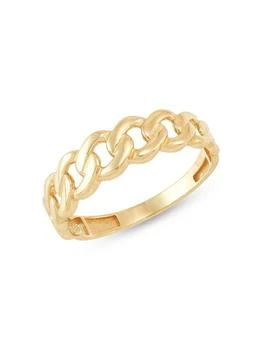 Saks Fifth Avenue | 14K Yellow Gold Curb Chain Ring