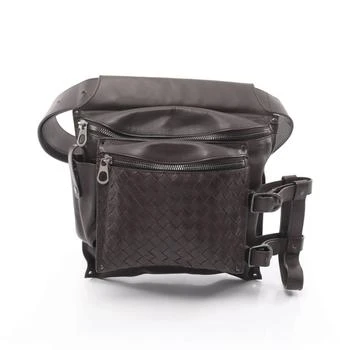 Bottega Veneta Leather Fanny Pack Handbag (Pre-Owned)
