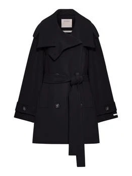 Max Mara | Sportmax Double-Breasted Belted Coat