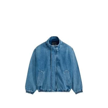 Denim bomber jacket