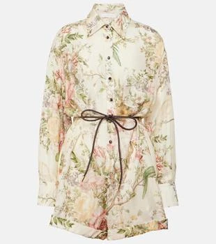 Zimmermann | Waverly floral silk romper