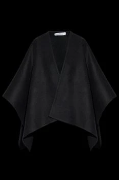 Max Mara | Max Mara Serra Logo Patch Cape