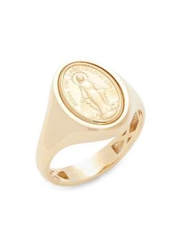 Saks Fifth Avenue | 14K Yellow Gold Signet Ring