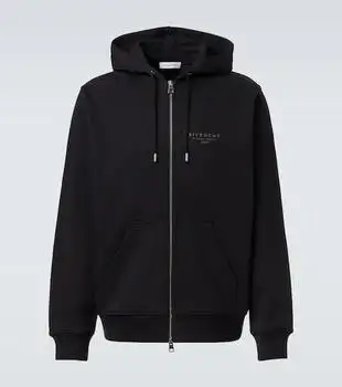 Givenchy | Givenchy Stamp cotton fleece hoodie