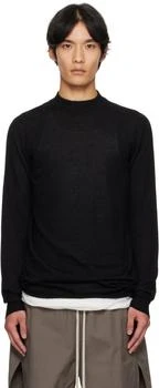 Rick Owens | Black Concordians Level Lupetto Sweater