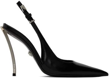 Versace | Black Pin-Point Heels