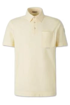Moncler | Moncler Logo Patch Short-Sleeved Polo Shirt