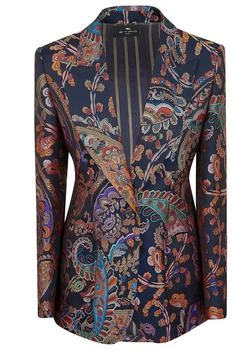 ETRO | Etro Fitted Paisley Blazer