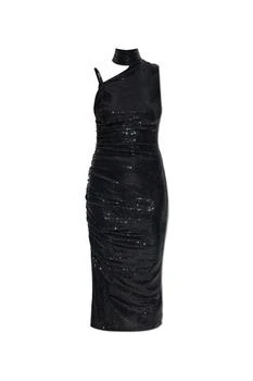 Versace | Versace Jeans Couture Sequin Embellished Midi Dress