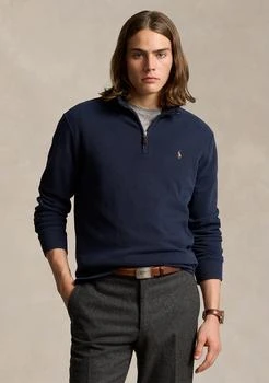 Ralph Lauren Estate Rib Quarter Zip Pullover Sweatshirt