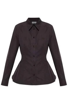 Burberry | Burberry EKD Embroidered Fitted Waist Shirt