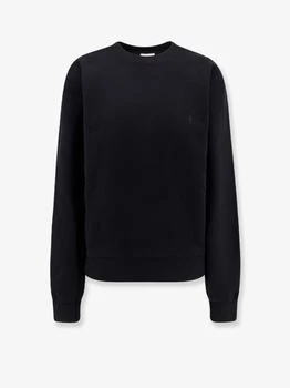 Yves Saint Laurent | Certified cotton sweatshirt with Cassandre embroidery